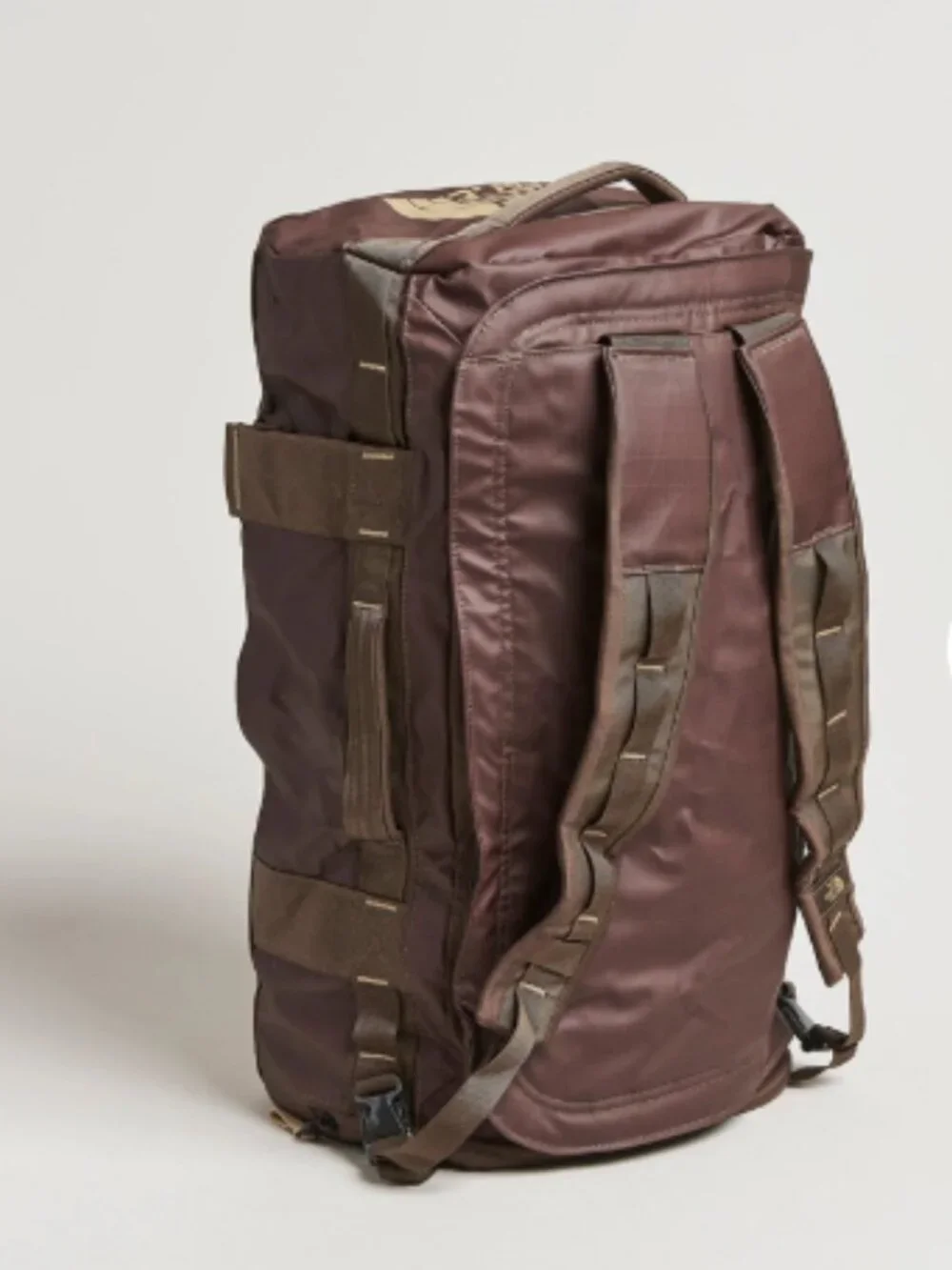 NWT! NEW! The North Face Base Camp Voyager Packable Duffel Backpack 32L - Brown
